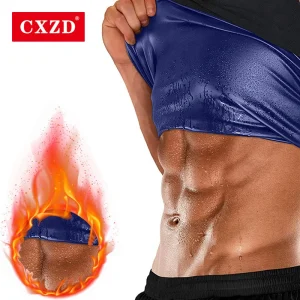 Men Neoprene Sweat Slimming Body Shapers Vest