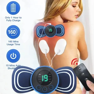 Neck Massager Portable With Pad and Remote