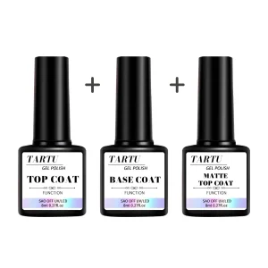 1pc/2pcs/3pcsGel Nail Art Set  Diamond Top Coat